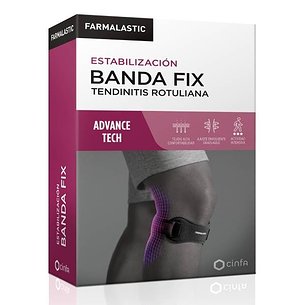 Banda Tendinitis Rotuliana Fix Farmalastic Advan