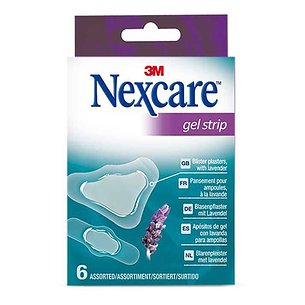 Nexcare Gel Strips sortido 6 curativos