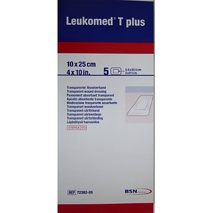 Leukomed T Ste 10cm X 25cm 5 Unidades