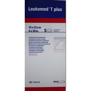 Leukomed T Plus Ste 10cm X 25cm 5 Unidades