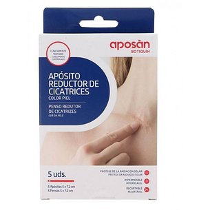 Curativo de redução de cicatriz Aposan 5 unidades