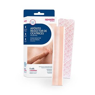 Curativo Aposan Redução de Cicatrizes 5x30 cm 5 Unidades