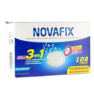 Novafix Antibacterial Tablets 108 Units