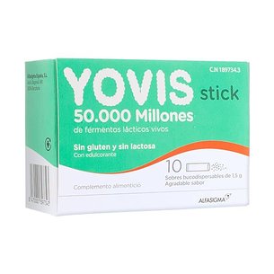 Yovis Stick 10 Sobres Bucodispensables