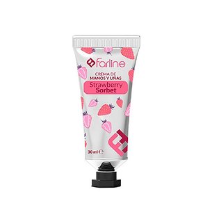 Farline Creme para Mãos e Unhas Sorvete de Morango 