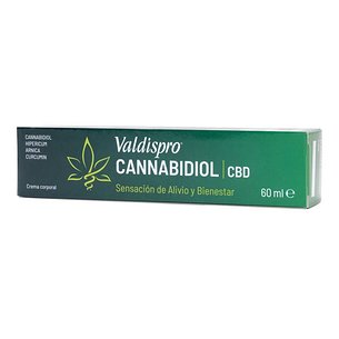 Creme Corporal Valdispro Canabidiol Sensação de Alívio e Bem-Estar 