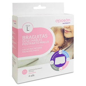 Aposan Maternity Einweg-Postpartum-Höschen, 4 Stück