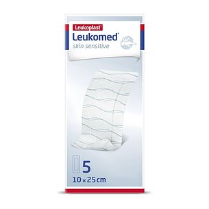 Leukomed T Plus Skin Sensitive 10cm X 25cm 5 Un