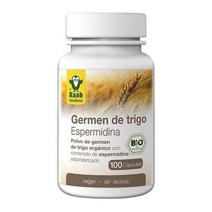 Espermidina Germen De Trigo Vegano Sin Lactosa 100 Capsulas Raab