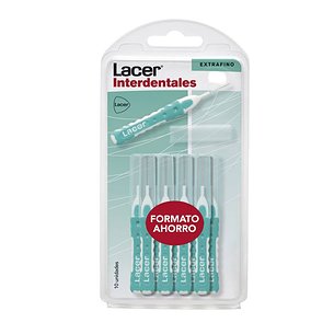 Cepillo Interdental Lacer Extrafino Recto 10 Uni