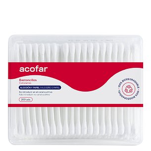 Acofar Wattestäbchen 200 Einheiten