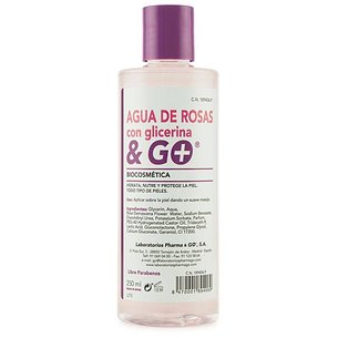 Rose Water with Glycerin & Go 1 Bottle 250 ml