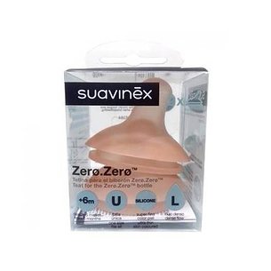 Tetina Silicona Anticolico Flujo L 2 Unidades Su