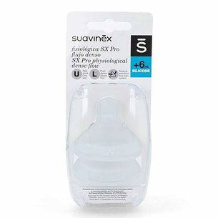 Suavinex Bico Fisiológico Silicone Flow L 2 U