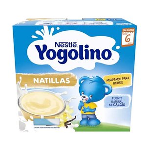 Yogolino Custard Dessert Vanilla Flavor 4x100gr