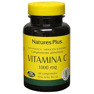 Natures Plus Vitamina C 1000 Mg 60 Comp