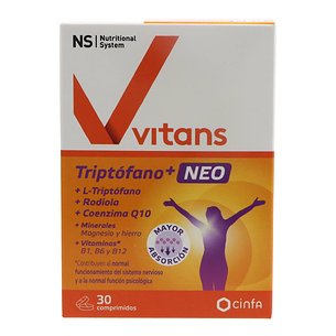 Ns Vitans Triptofano Neo 30 Comp