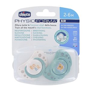 Chicco Physioforma Air 2 6 Monate Silikon-Schnuller