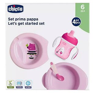 Set De Comida Chicco Niña 6 Meses