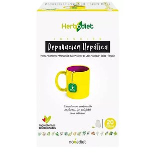 Herbodiet Infusion Depuracion Hepatica 20 Filtro