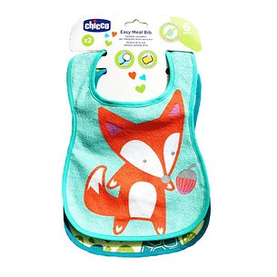 Chicco Algodão Babador Bebê 6 Meses 2 Unidades