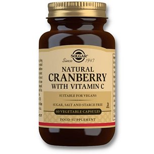 Solgar Cranberry mit Vitamin C 60 Kapseln 