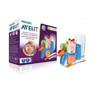 Avent Recipientes Via Leche Materna 180