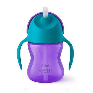 Avent Vaso Con Pajita Y Asas 210 ml +6 M