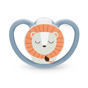 Chupete Silicona Nuk Space Nigtht 0 6 Meses 1 Un