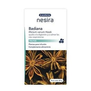 Acofarma Nesira Badiana Frutas 1 Pacote 60 g