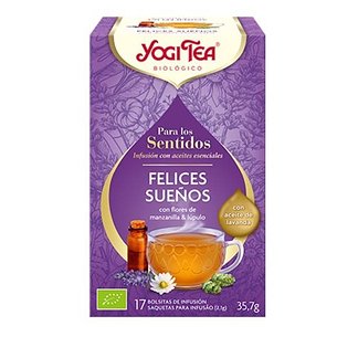 Yogi Tea Felices Sueï¿½os  Para Los Sentidos 42g