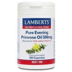 Aceite De Primula Puro 500mg 180 Caps Lamberts