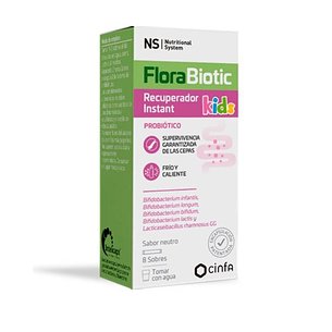 Ns Florabiotic Kids Recuperação Instantânea 8 Sachês
