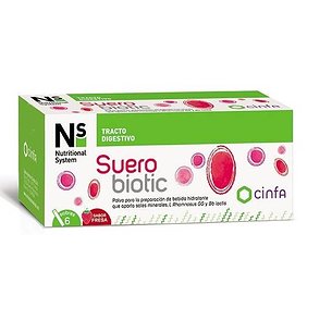 NS Serobiotic 6 Sachês Sabor Morango