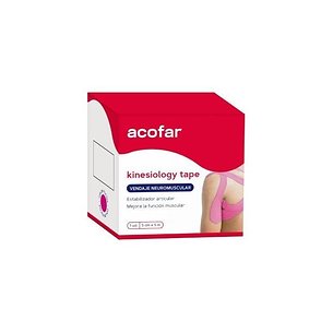 Acofar Kinesiology Tape Bandagem 1 Unidade 5 MX 5