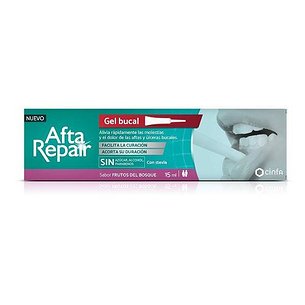 Afta Repair Gel 1 Recipiente 15 ml Sabor Frutas 