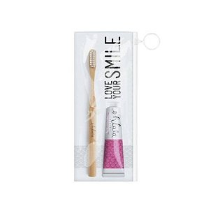 Ohlala Himbeer-Minze-Set Zahnbürste + Zahnpasta 15 ml Promo