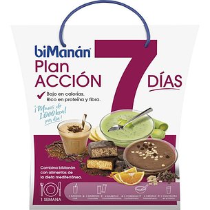 Bimanan Plano de Ação de 7 Dias 1 Caixa Pacote de 910 g