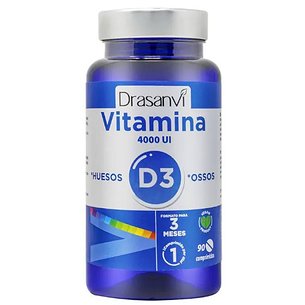 Vitamina D3 4000 UI 90 Comprimidos Drasanvi