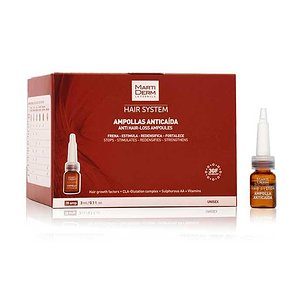 Martiderm Hair System 3gf 28 Ampollas Anticaida