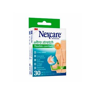 3m Nexcare Comfort 30 tiras sortidas