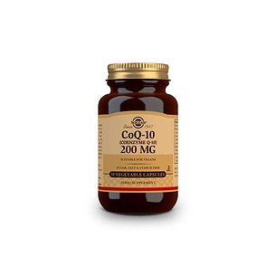 Solgar Coenzima Q - 10 200 mg 30 Cápsulas Vegetais