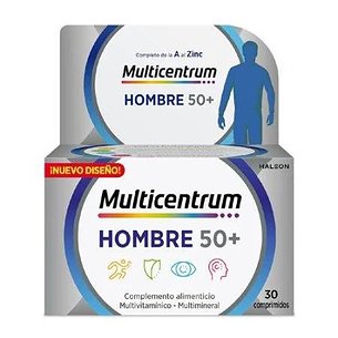 Multicentrum Man 50 30 Comprimidos