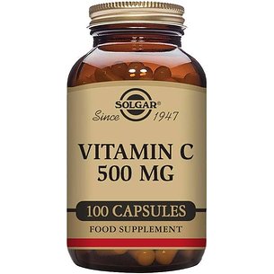 Solgar Vitamina C 500 mg 100 Cápsulas Vegetais