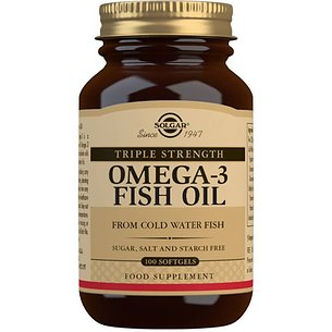 Solgar Omega 3 Triple Concentracion 100 Caps Blandas