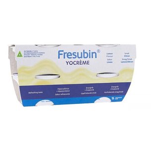 Fresubin Yocreme 4 Tubs 125 g Lemon Flavor