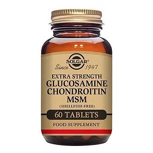 Solgar Glucosamina Condroitina MSM Extra Concentrado 60