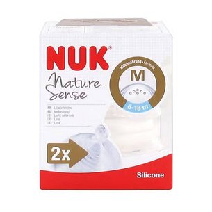 Tetina Nuk Nature Sense 618 Sili S 2uds