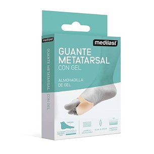 Luva de gel metatarsal Medilast pequena