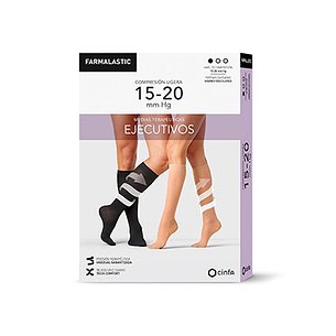 Meias de compressão leve executivas Pharma